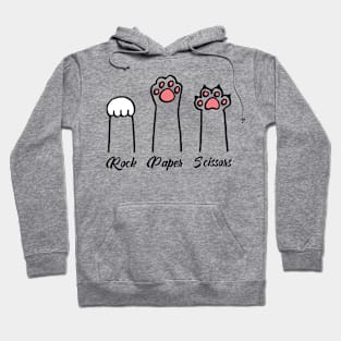 Rock Paper Scissors Cat Paws Shirt Hoodie